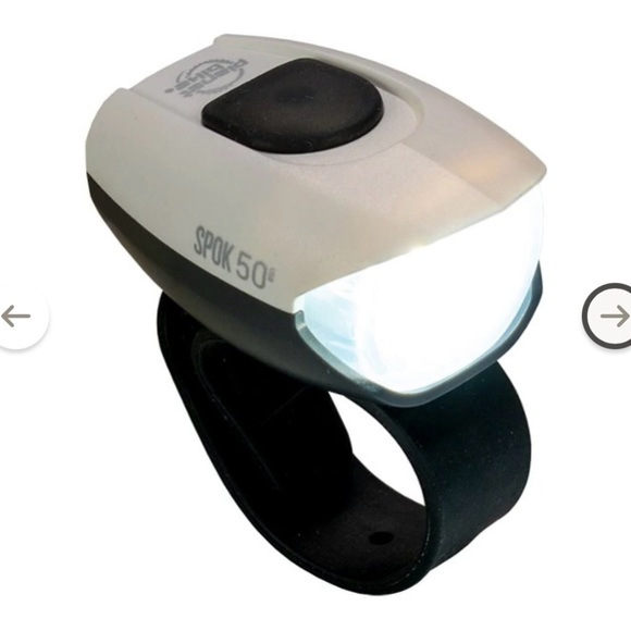 Spok 50 USB Rechargeable Headlight - Silver and Black - Picture 5 of 5